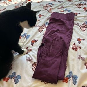 Fabletics Maroon Seamless leggings